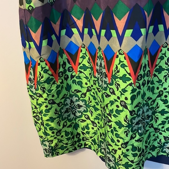 J. Crew Multicolor Geometric Dress - Picture 10 of 16
